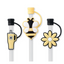 Swig: Busy Bee Straw Topper Set