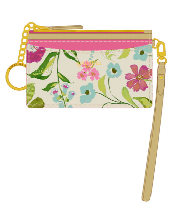 Spartina 449: Slimcard Coinpurse - Lightner Garden - B Social Boutique
