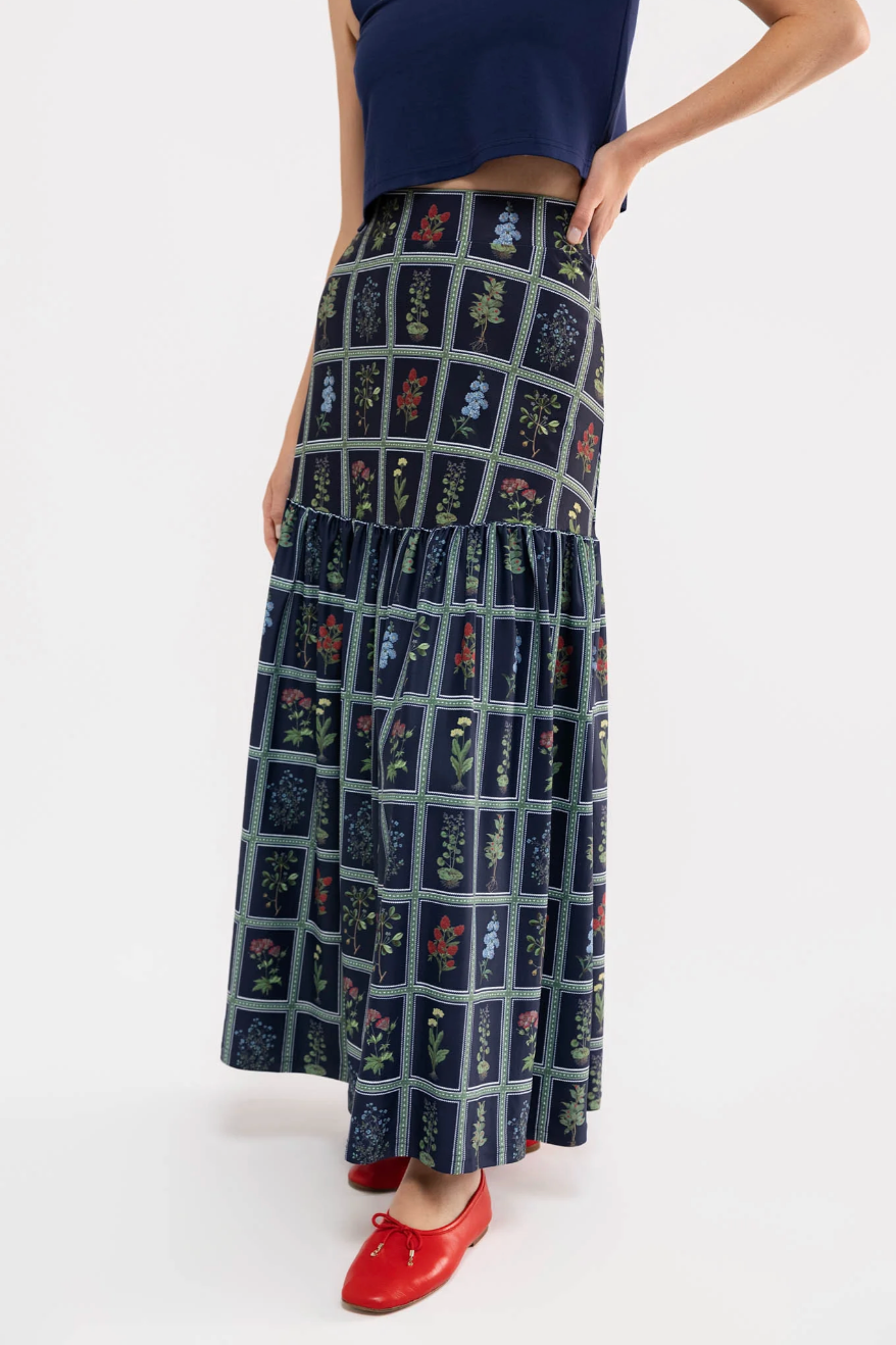 Smith & Quinn: Faye Skirt - Gardeners Window Navy