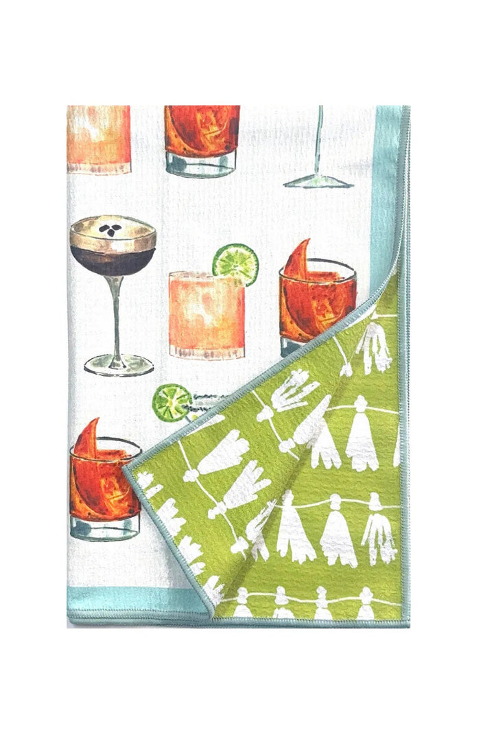 Shaken, Not Stirred Tea Towel - Double Sided