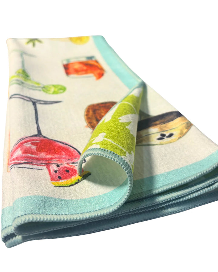 Shaken, Not Stirred Tea Towel - Double Sided