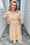 Simply Southern: Tan Floral Maxi Dress