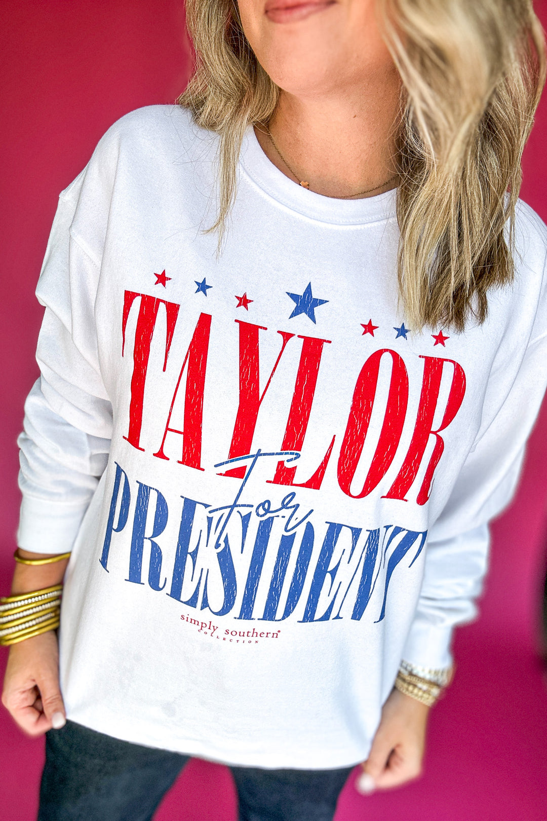 Simply Southern: Taylor For President Sweatshirt