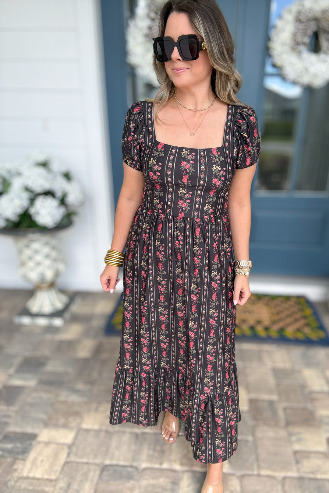 Smith & Quinn: The Cornelia Dress - Onyx Garden