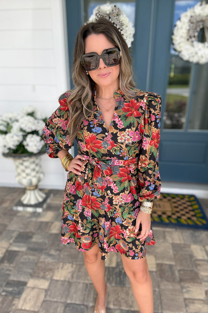 Smith & Quinn: The Hazel Dress - Midnight Petals