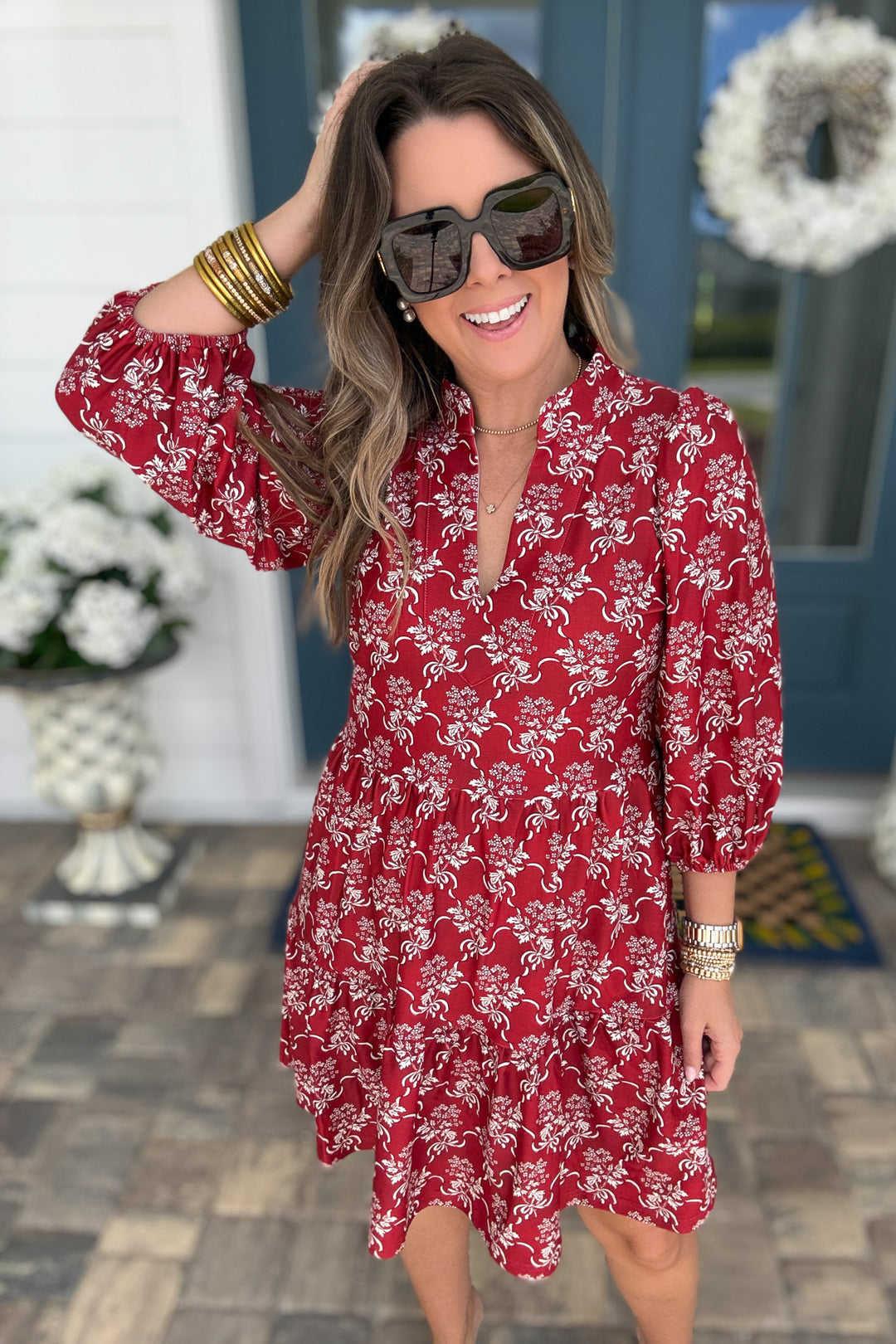 Smith & Quinn: The Tory - Ribbon Bouquet Red