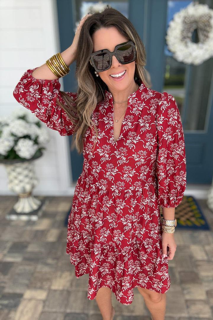 Smith & Quinn: The Tory - Ribbon Bouquet Red