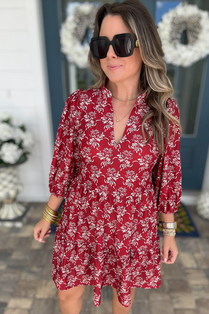 Smith & Quinn: The Tory - Ribbon Bouquet Red