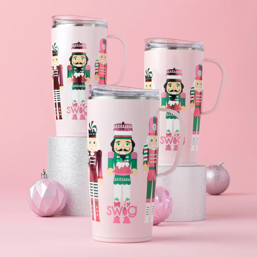 Swig: Sugar Plum Soldiers Travel Mug 22oz