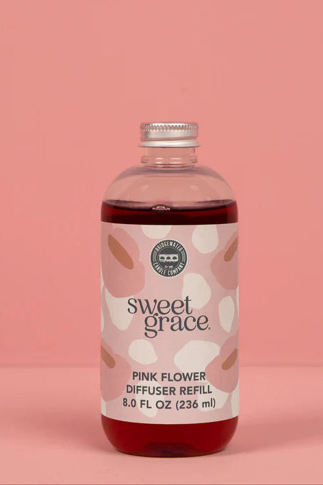 Sweet Grace Pink Flower Diffuser Oil Refill