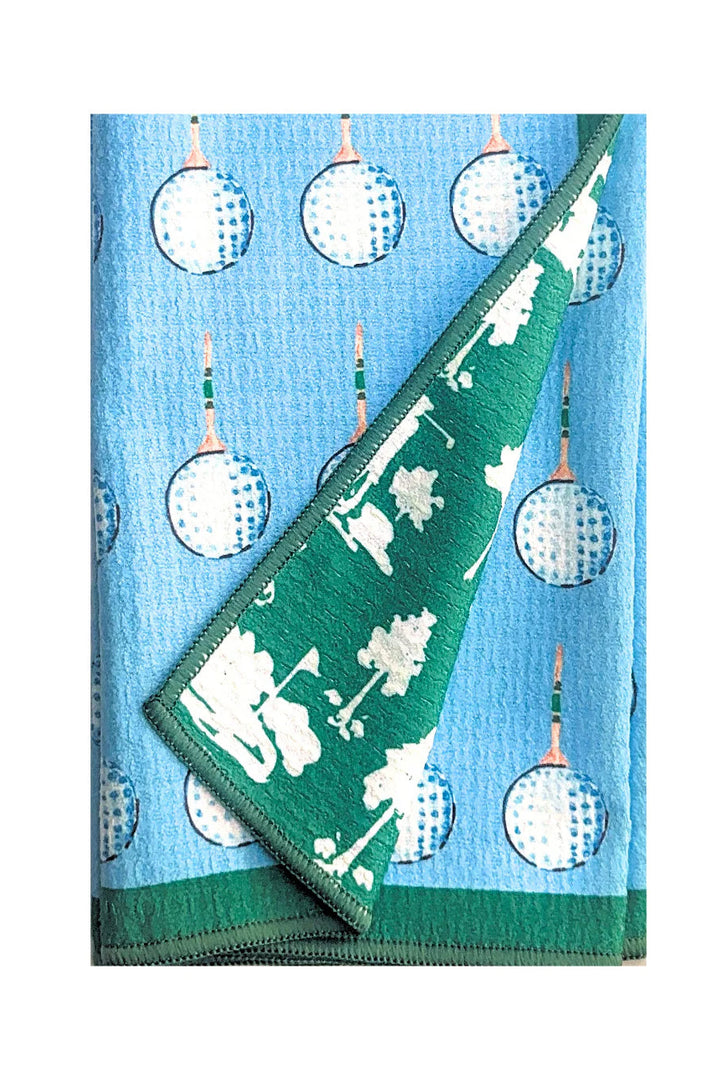 Keva Tee Time Double Sided Kitchen Towel