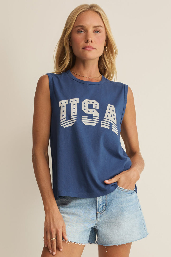 USA blue Z Supply Tank