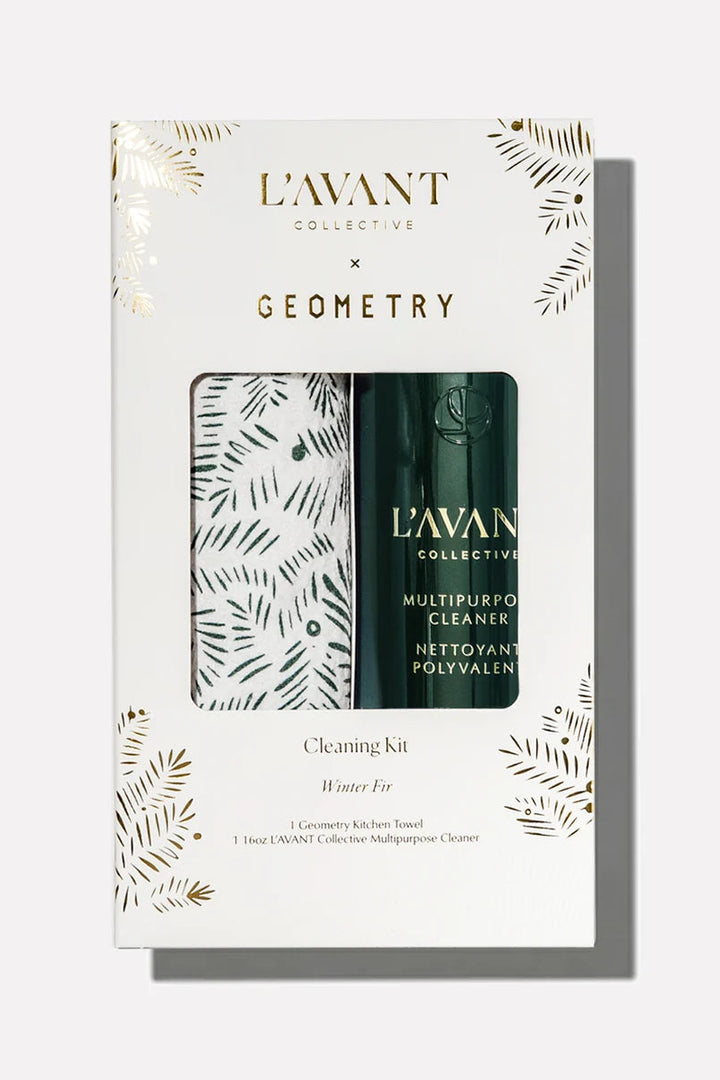 L'AVANT Collective x Geometry Cleaning Kit Winter Fir 16oz