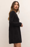 Z Supply: Lena Sweater Dress - Black