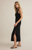 Z Supply: Palisades Midi Dress - Black