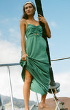 Z Supply: Winslet Maxi Dress- Botanical Green