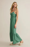 Z Supply: Winslet Maxi Dress- Botanical Green