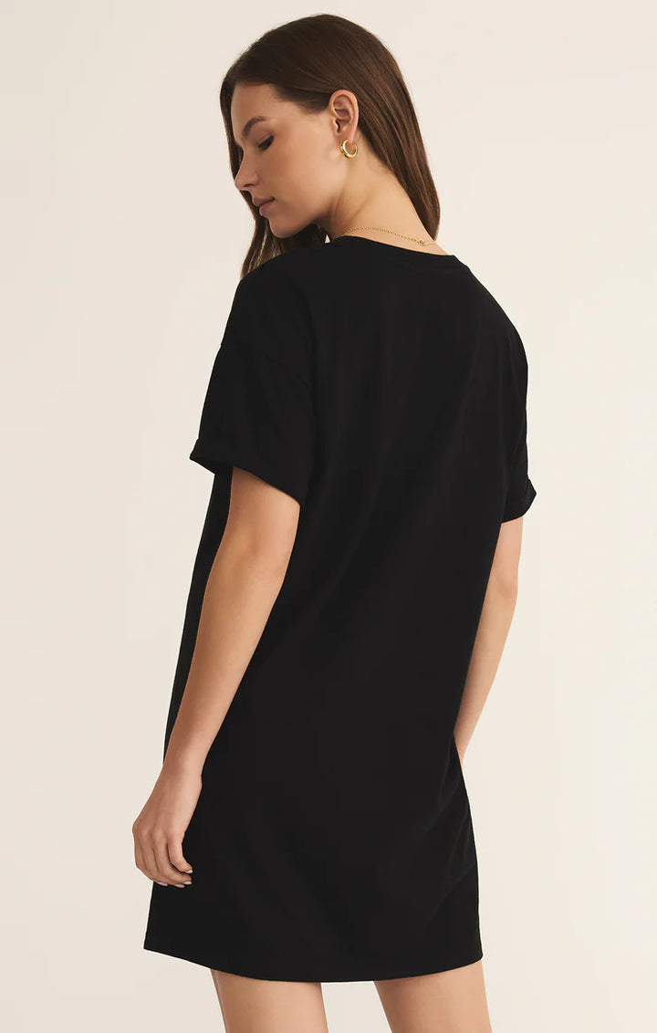 Z Supply: Sway Mini Dress - Black