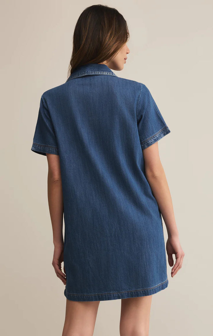 Z Supply: Kellie Denim Mini Dress