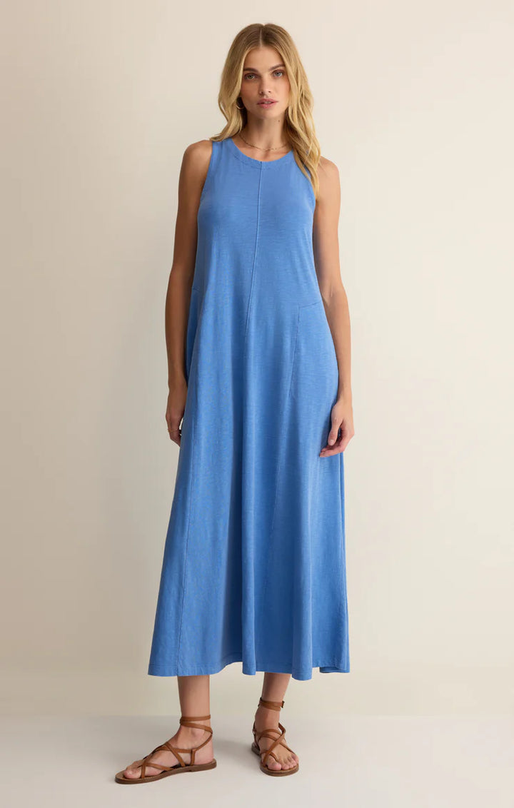 Z Supply: Waters Edge Midi Dress Marina