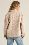 Z Supply: Bonfire Jacket - Heather Latte