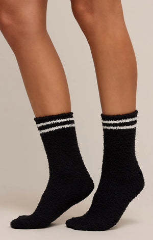 Z Supply: 2-Pack Plush Heart Socks Vanilla Ice