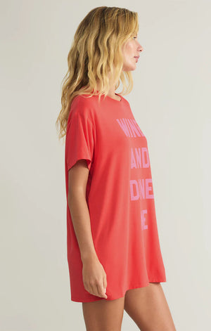 Z SUPPLY: Wine & Dine Night Shirt