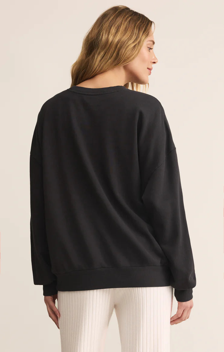 Z Supply:  Celebrate Champagne Sweatshirt