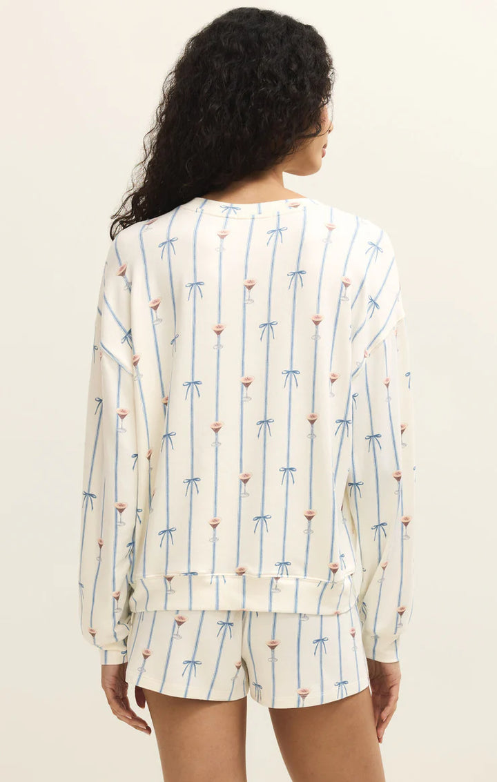 Z Supply: Cozy Espresso Martini LS Top Vanilla Ice