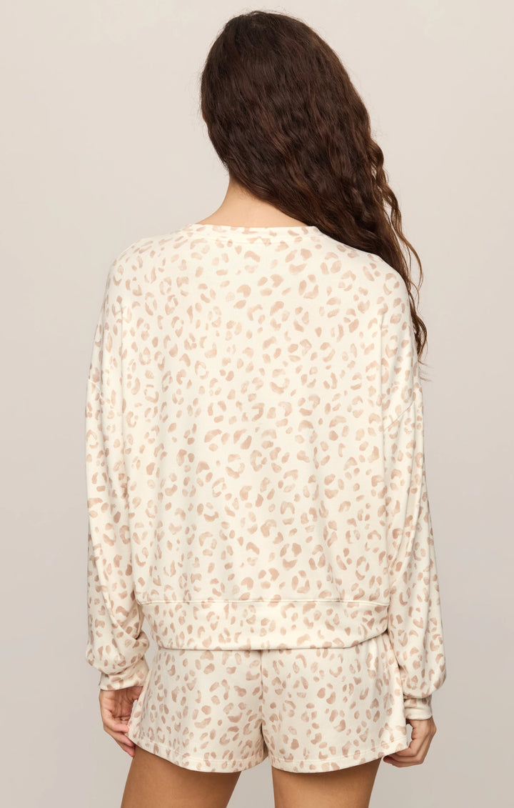 Z Supply: Soft Leo Long Sleeve Top -  Sandstone