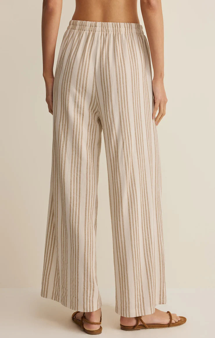 Z Supply: Scout Knit Striped Pant - Cloud