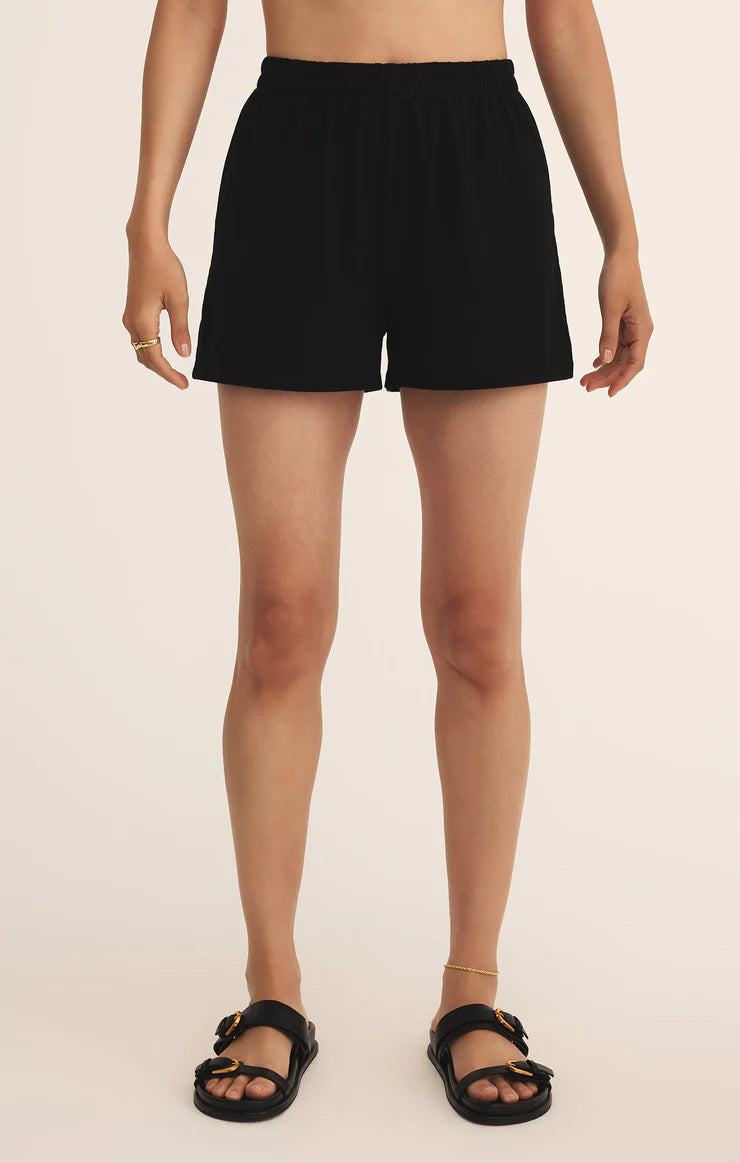 Z Supply: Scout Jersey Short - Very Black