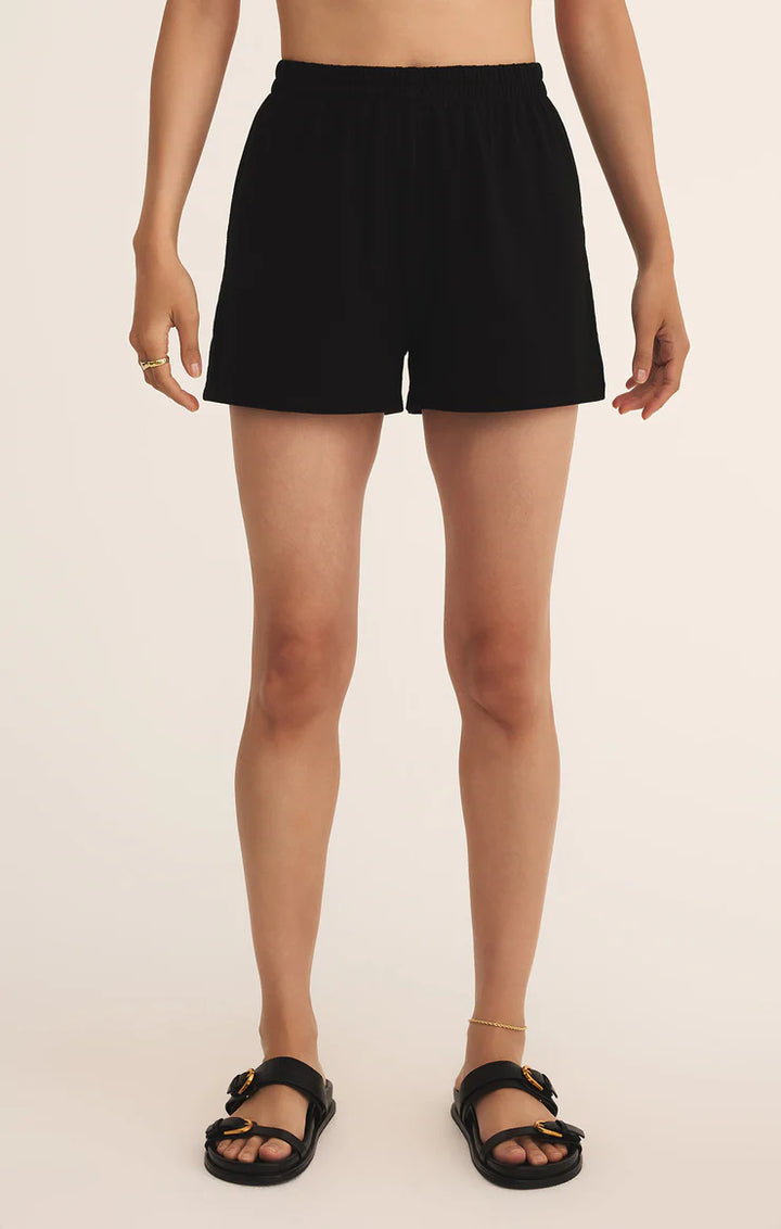 Z Supply: Scout Jersey Short - Very Black