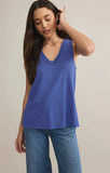 Z Supply: Californian V-Neck Tank - Riviera