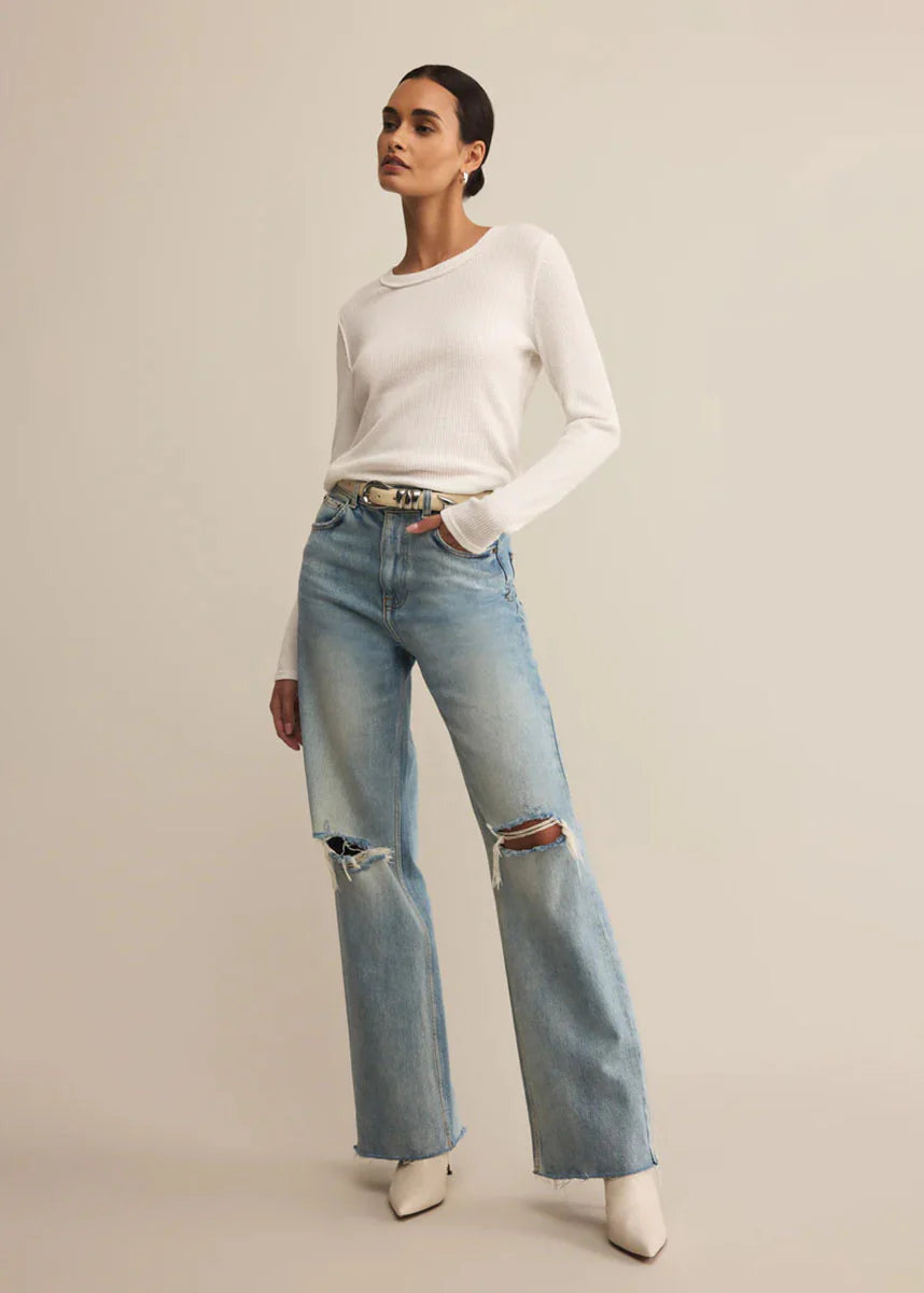Z Supply: Arlet Mini Thermal Top - White