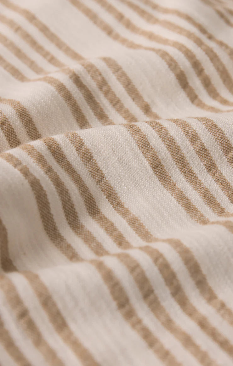 Z Supply: Scout Knit Striped Pant - Cloud