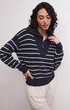 Z Supply: Villa Half Zip Sweater Captain Navy