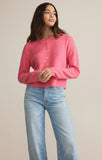 Z Supply: Medina Cardigan -Disco Pink