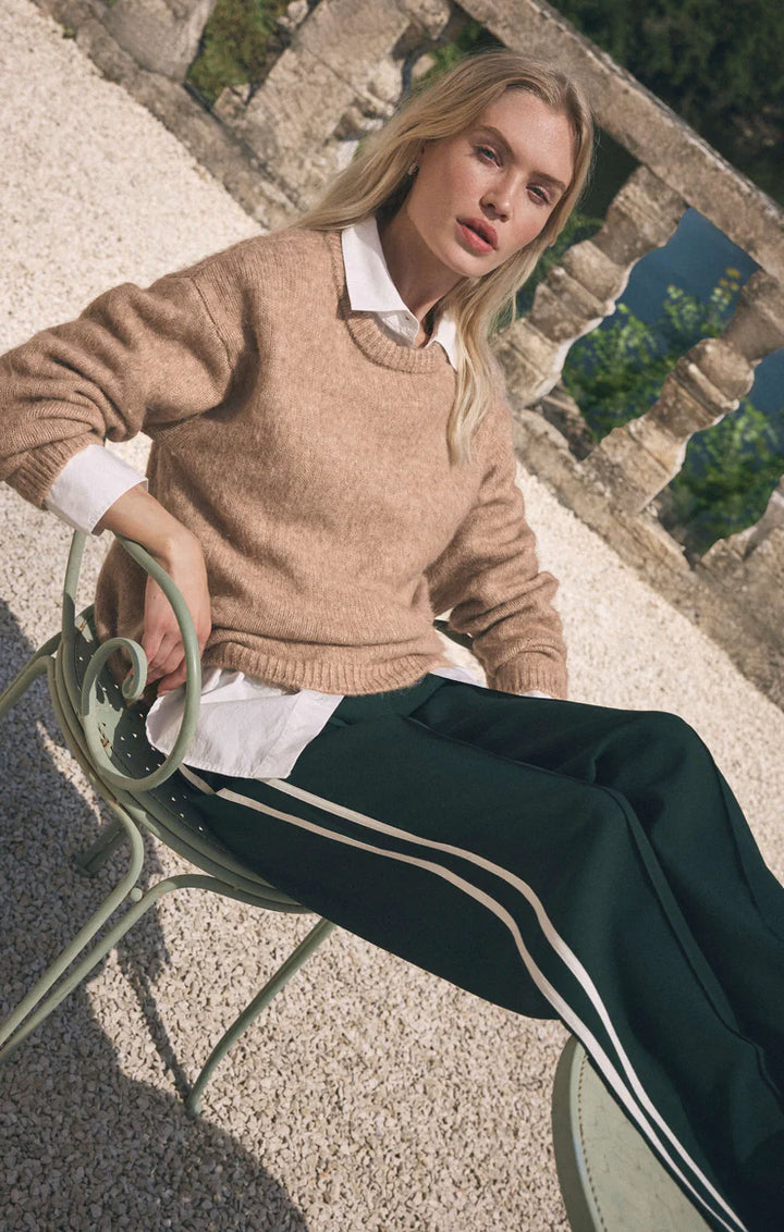 Z Supply: Snowed In Sweater -   Heathered Camel