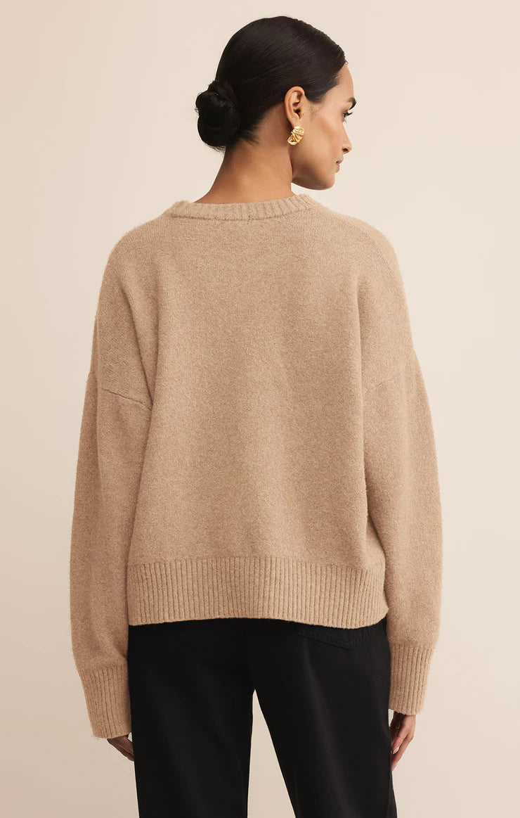 Z Supply: Cirrus Cozy Sweater - Macaroon