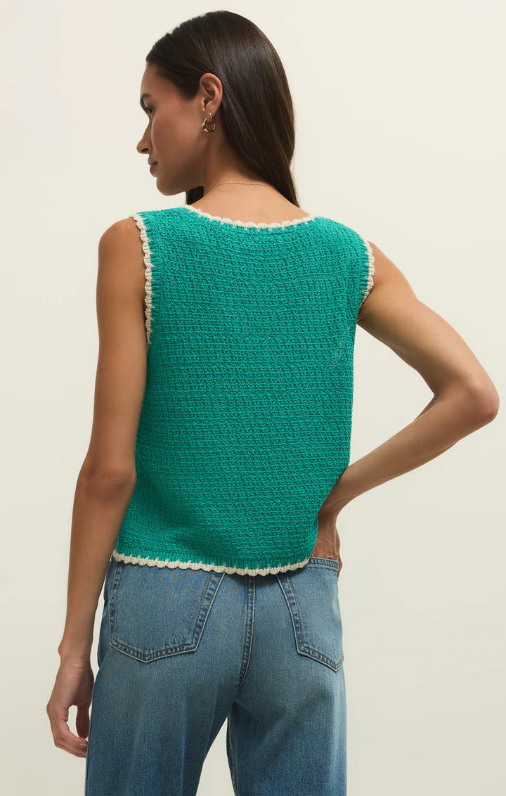 Z Supply: Yessenia Whipstitch Tank- La Palma