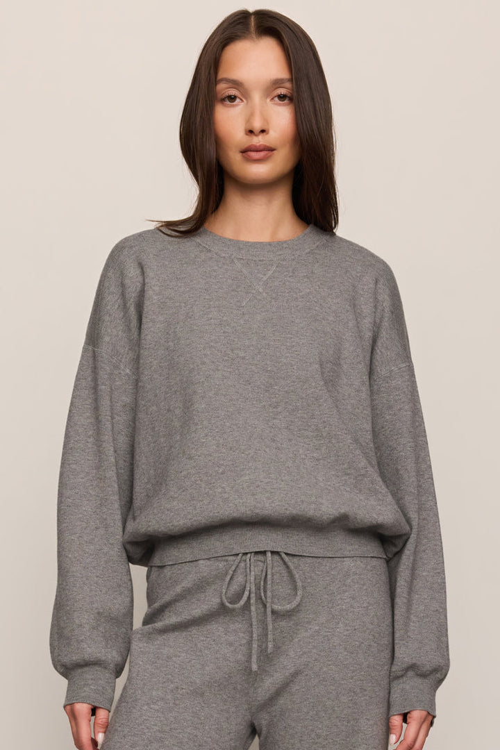 Z Supply: Take It Easy Sweater - Classic Heather Grey