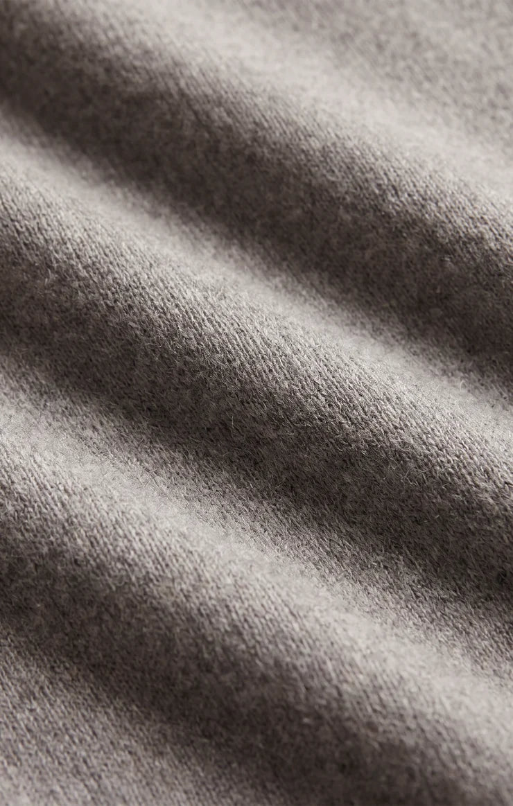 Z Supply: Take It Easy Sweater - Classic Heather Grey