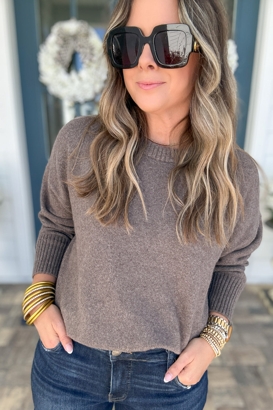 Z Supply: Cirrus Cozy Sweater - Burnt Ash Heather