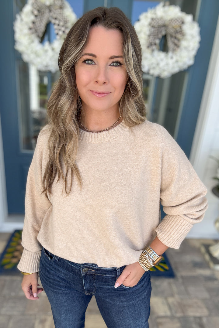 Z Supply: Cirrus Cozy Sweater - Macaroon