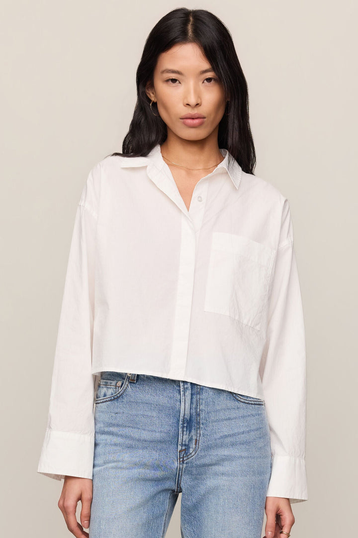 Z Supply: Favorite Button Up Top - White