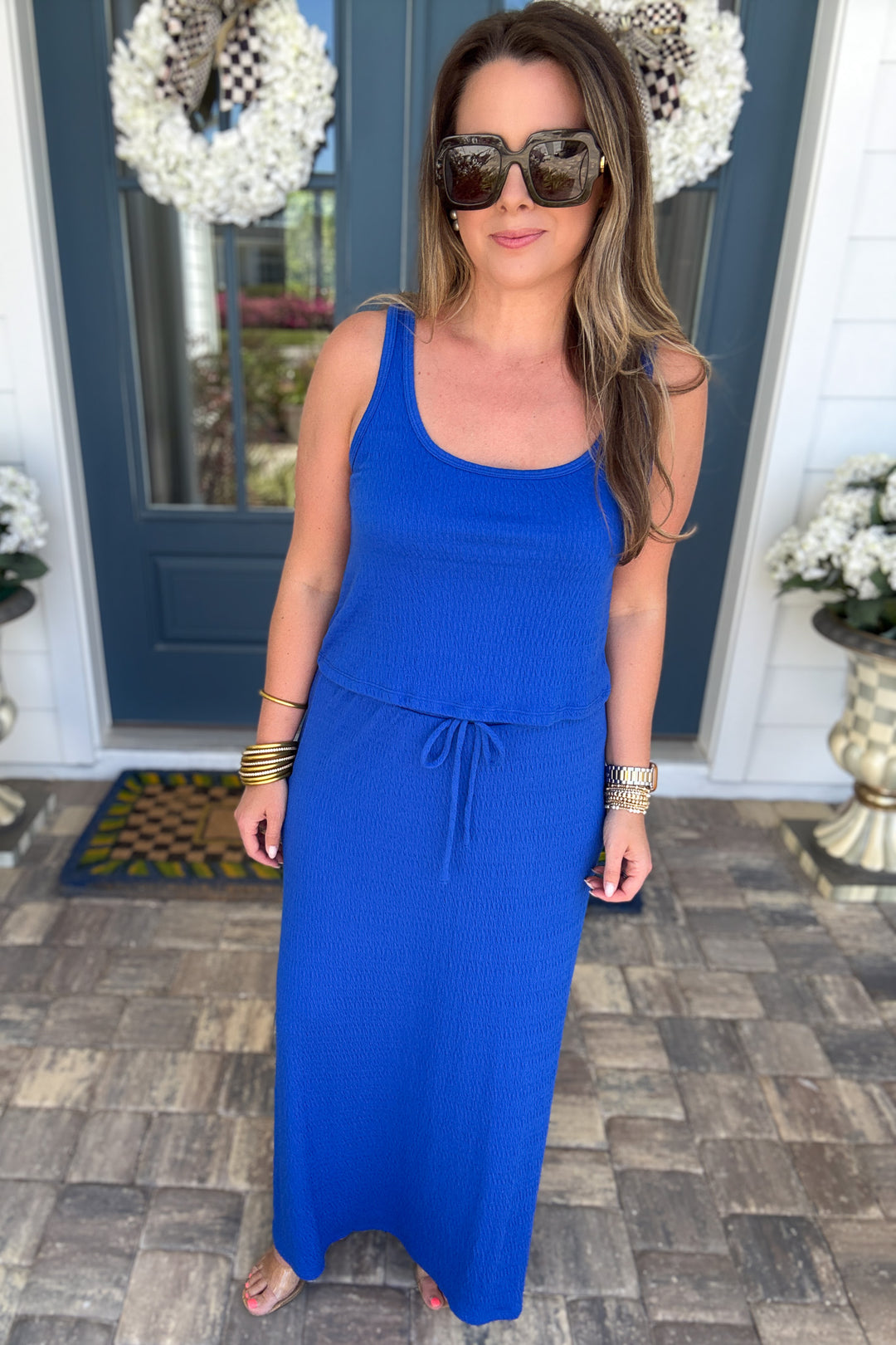 Z Supply: Idris Maxi Skirt Nautical