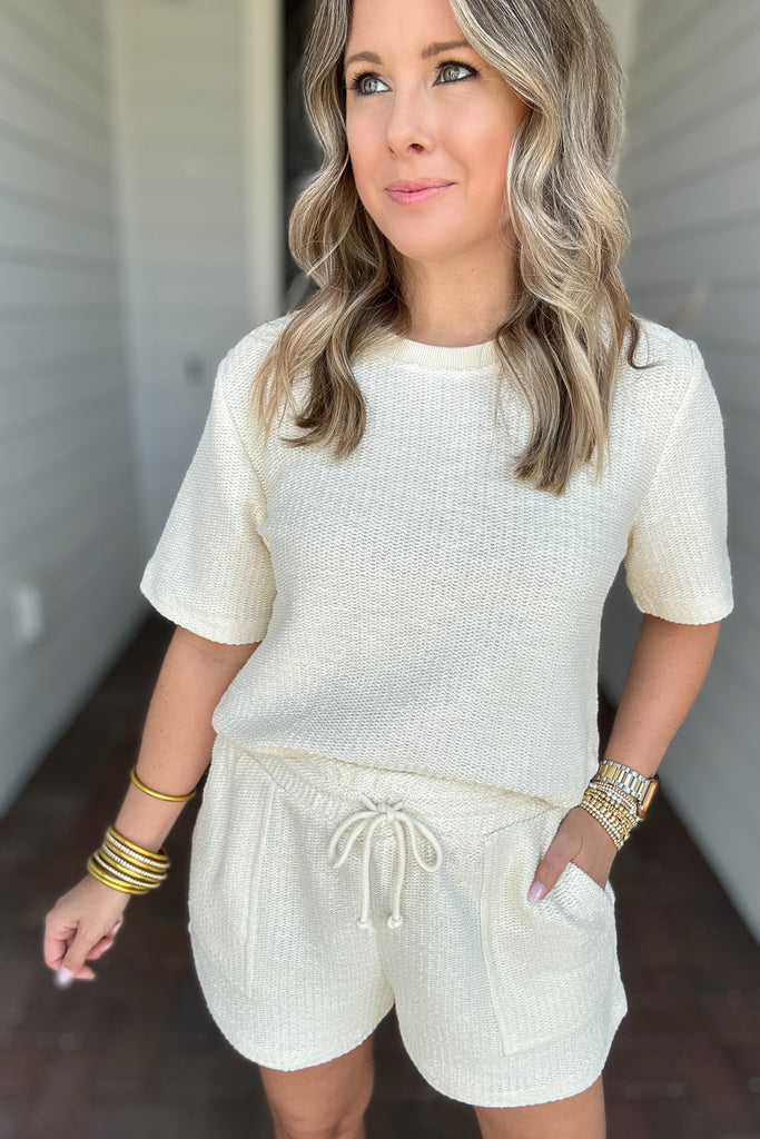 Z Supply: Knox Looped Terry Short - Natural – B Social Boutique