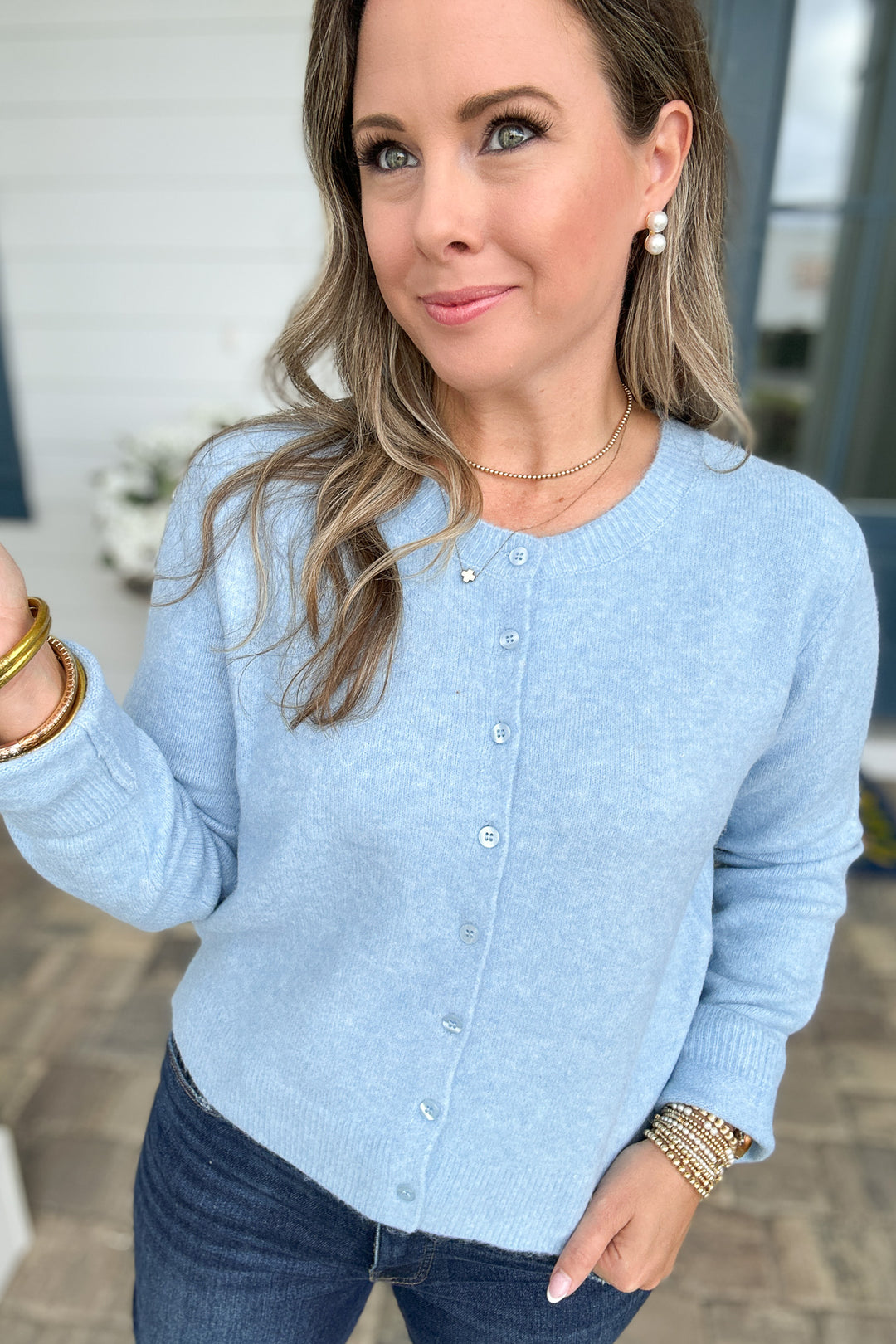 Z Supply: Medina Cardigan - Serene Blue