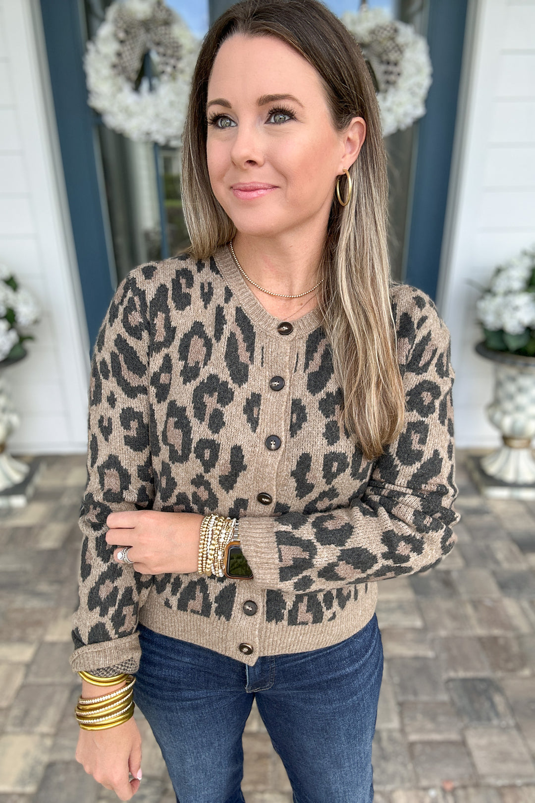 Z Supply: Outlook Leopard Cardigan